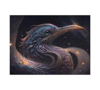 Puzzles for Adults 52x38cm/1000pcs Enchanted Celestial Bird Artwork Puzzles for Adults Brain Teaser Game Perfect Decoration Unique Birthday And Xmas Gifts 52x38cm/1000pcs