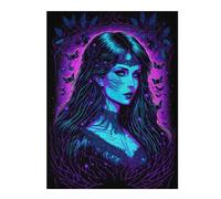 Puzzles for Adults 52x38cm/1000pcs Enchanted Forest Portrait Puzzles for Adults Brain Teaser Game Perfect Decoration Unique Birthday And Xmas Gifts 52x38cm/1000pcs