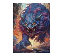 Puzzles for Adults 52x38cm/1000pcs Puzzles City Under Siege by Monster -1 Jigsaw for Adults Relaxing Games But Fun And Humorous Deal As Gifts for The Whole Family 52x38cm/1000pcs