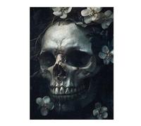 Puzzles for Adults 52x38cm/1000pcs Puzzles Eternal Bloom Skull Jigsaw for Adults Relaxing Games But Fun And Humorous Deal As Gifts for The Whole Family 52x38cm/1000pcs