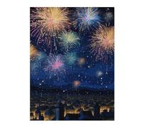 Puzzles for Adults 52x38cm/1000pcs Puzzles New Year Christmas Vibes Jigsaw for Adults Relaxing Games Presents for Women Stress Reduction Gifts 52x38cm/1000pcs