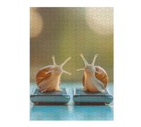Puzzles for Adults 52x38cm/1000pcs Puzzles Snails on Scales Jigsaw for Adults Relaxing Games Presents for Women Stress Reduction Gifts 52x38cm/1000pcs