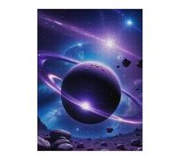 Puzzles for Adults 52x38cm/1000pcs Rings Saturn Planet Puzzle for Adults Brain Teaser Game Improve Memory Fun at Home Activities, 52x38cm/1000pcs