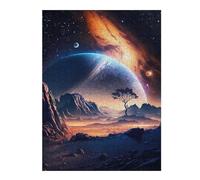 Puzzles for Adults 52x38cm/1000pcs Starry Sunset Symphony Puzzle for Adults Brain Teaser Game Improve Memory Fun at Home Activities, 52x38cm/1000pcs