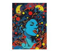 Puzzles for Adults 52x38cm/1000pcsAbstract Space Fantasy Jigsaws for Adults Brain Teaser Game Difficult Hard Challenging Game Gifts 52x38cm/1000pcs