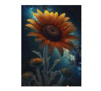 Puzzles for Adults 52x38cm/1000pcsSunflower Milky Way Galaxy Jigsaws for Adults Brain Teaser Game Difficult Hard Challenging Game Gifts 52x38cm/1000pcs