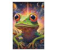 Puzzles for Adults 75x50cm/1000pcs Cosmic Frog Fantasy Puzzles for Adults Brain Teaser Game Perfect Decoration Unique Birthday And Xmas Gifts 75x50cm/1000pcs
