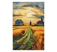 Puzzles for Adults 75x50cm/1000pcs Harvest Season Puzzle for Adults Brain Teaser Game Improve Memory Fun at Home Activities, 75x50cm/1000pcs