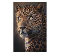 Puzzles for Adults 75x50cm/1000pcs Leopard AI Generative Jigsaws for Adults Brain Teaser Game Difficult Hard Challenging Game Gifts 75x50cm/1000pcs