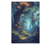 Puzzles for Adults 75x50cm/1000pcs Morning in Mushroom Forest Jigsaws for Adults Brain Teaser Game Difficult Hard Challenging Game Gifts 75x50cm/1000pcs