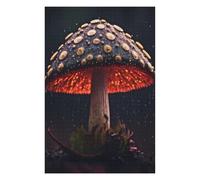 Puzzles for Adults 75x50cm/1000pcs Mushrooms In The Rain Puzzle for Adults Brain Teaser Game Improve Memory Fun at Home Activities, 75x50cm/1000pcs
