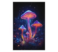 Puzzles for Adults 75x50cm/1000pcs Mushrooms No5 Jigsaws for Adults Brain Teaser Game Difficult Hard Challenging Game Gifts 75x50cm/1000pcs