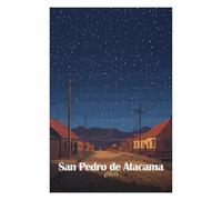 Puzzles for Adults 75x50cm/1000pcs San Pedro De Atacama Night Teenagers Puzzles Toy Wall Decor Staycation Kill Time Christmas Birthday Gifts 75x50cm/1000pcs