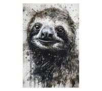 Puzzles for Adults 75x50cm/1000pcs Sloth Slow And Steady Jigsaws for Adults Brain Teaser Game Difficult Hard Challenging Game Gifts 75x50cm/1000pcs