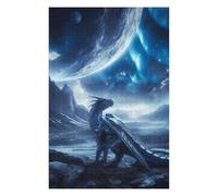 Puzzles for Adults 75x50cm/1000pcs Space Dragon And Planets Jigsaws for Adults Brain Teaser Game Difficult Hard Challenging Game Gifts 75x50cm/1000pcs