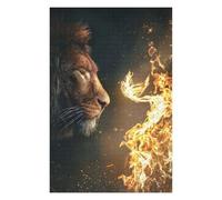 Puzzles for Adults 75x50cm/1000pcs The Fire Inside Jigsaws for Adults Brain Teaser Game Difficult Hard Challenging Game Gifts 75x50cm/1000pcs