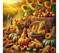 Puzzles for Adults 80 piece,Harvest Season jigsaw puzzles for adults 80 pieces Puzzle Classic Educational Game puzzle for Family Game and Birthday Gifts
