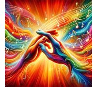 Puzzles for Adults 80 piece,Music Hands jigsaw puzzles for adults 80 pieces Puzzle Classic Educational Game puzzle for Family Game and Birthday Gifts