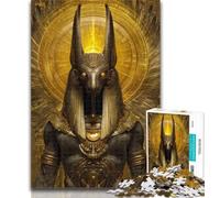 Puzzles for Adults Ancient Egyptian God Ra 1000 Piece Jigsaw Puzzles for Teenagers,Toys Educational Games Stress Relieving Enhance Love between Couples 26x38cm