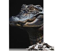 Puzzles for Adults And Alligator 1000 Piece Jigsaw Puzzle Game Wooden Puzzle for Adults & for Age 18 And Up Brain Teaser Game 1000pcs (75x50cm)