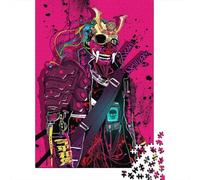 Puzzles for Adults And Cult Hunter Killer 500 Piece Jigsaw Puzzle Game Wooden Puzzle for Adults & for Age 18 And Up Brain Teaser Game 500pcs (52x38cm)