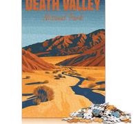 Puzzles for Adults And Death Valley National Park 1000 Piece Jigsaw Puzzle Game Paper Puzzle for Adults & for Age 18 And Up Brain Teaser Game 38x26cm/1000pcs