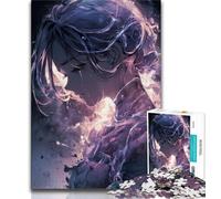 Puzzles for Adults And Teenagers Anime Girl 1000 Pieces for Adults,Challenging Family Activity Games DIY Toy for Home Wall Decor Gifts 38x26cm