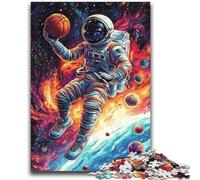 Puzzles for Adults And Teenagers Astronaut Teenager Jigsaw,Stress Reliever Difficult Challenge Unique Home Decor And Gifts (38x26cm)