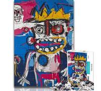 Puzzles for Adults And Teenagers Basquiat-style Teenager Jigsaw,Challenging Game for The Whole for Women, Gifts for Men 50x75cm