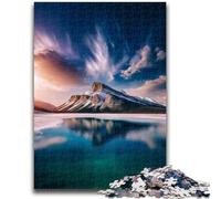 Puzzles for Adults And Teenagers Beautiful Mountains And Lakes Stress Reliever Difficult Challenge Deal As Gifts for The Whole Family 26x38cm