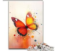 Puzzles for Adults And Teenagers Butterfly, Learning Educational for Is Ideal As A Gift for The Whole Family (Size 26x38cm)