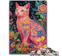 Puzzles for Adults And Teenagers Cat Art Challenging To Complete But Fun And Humorous Unique Birthday And Gifts 26x38cm