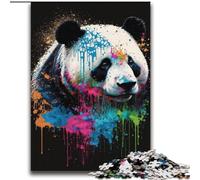 Puzzles for Adults And Teenagers Cherry Blossom And Panda Challenging Game Toys Deal As Gifts for The Whole Family for Ages 14+ 70x100cm