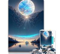 Puzzles for Adults And Teenagers Colourful Fantasy Cosmic Black Hole Jigsaw,Educational Games Home Decoration Suitable for Desktop Decoration 50x75cm