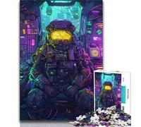 Puzzles for Adults And Teenagers Dream Astronauts 1000 Pieces for Adults,Fun Games Every Piece Is Unique - Challenging Family Fun Game 75x50cm