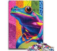 Puzzles for Adults And Teenagers Dream Frog Teenager Puzzles,Interesting Stress Reduction Parent-child Interaction (50x75cm)
