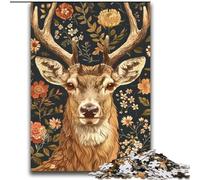 Puzzles for Adults And Teenagers Fantasy Deer for Educational Game Challenge Toy Artists Collection, Fine Art 70x100cm
