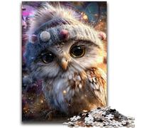 Puzzles for Adults And Teenagers Fantasy Owl Stress Reliever Difficult Challenge Deal As Gifts for The Whole Family 50x75cm