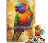 Puzzles for Adults And Teenagers Fantasy Parrot Adult Jigsaw,Challenging Game for Is Ideal As A Gift for The Whole Family (size 75x50cm)