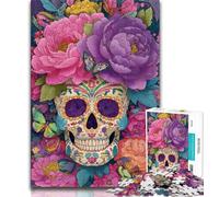 Puzzles for Adults And Teenagers Fantasy Skeleton 1000 Pieces for Adults,Educational Games Home Decoration Suitable for Desktop Decoration (size 75x50cm)