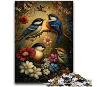 Puzzles for Adults And Teenagers Flower And Bird World Stress Reliever Difficult Challenge Deal As Gifts for The Whole Family 50x75cm