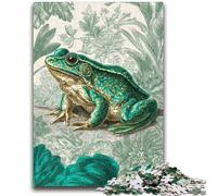 Puzzles for Adults And Teenagers Frog Challenging To Complete But Fun And Humorous Unique Birthday And Gifts 50x75cm