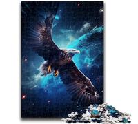 Puzzles for Adults And Teenagers Galaxies Eagles Puzzles for Adults,with Matching Poster And Trivia Sheet for And Age 14 Years Up (26x38cm)