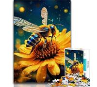 Puzzles for Adults And Teenagers Galaxy Bees Puzzles for Teenagers,Stress Reliever Difficult Challenge Secret Santa Gifts (size 38x26cm)