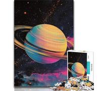 Puzzles for Adults And Teenagers Galaxy Planet,Challenging Game And Family Play Educational Game for Birthday,Chrismas (75x50cm)