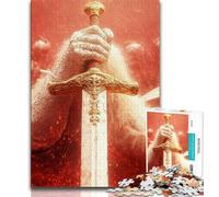Puzzles for Adults And Teenagers Majestic Knight 1000 Piece Jigsaw,Challenging Game Gifts for Is Ideal As A Gift for The Whole Family (size 75x50cm)