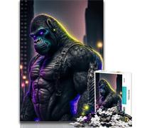 Puzzles for Adults And Teenagers Mechanical Gorilla Puzzles for Adults,Challenging Game for The Whole for Women, Gifts for Men 75x50cm