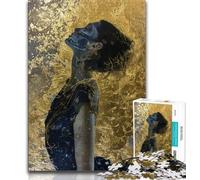 Puzzles for Adults And Teenagers Mexican Style Golden Skull,Educational Family Game Wall Decoration Unique Birthday And Xmas Gifts 50x75cm