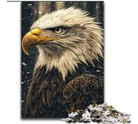 Puzzles for Adults And Teenagers Mysterious Eagle, Suitable for People Aged 14 And Above Educational Games Secret Santa Gifts (Size 26x38cm)