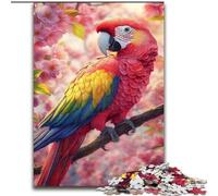 Puzzles for Adults And Teenagers Parrot, Family Game Stress Reliever Difficult Challenge A Work of Art for Ages 14+ (Size 50x75cm)